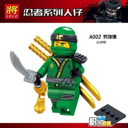 [IN LƯNG][2 Mặt]Đồ Chơi Lắp Ghép Nhân Vật Ninjago Phần 8-Minifigures Ninjago Seasson 8 2