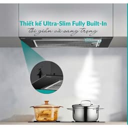 Máy hút mùi âm tủ toàn phần màu đen 70cm GrandX GX H70F79G | HÀNG CHÍNH HÃNG 4