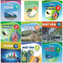 Lẻ vở ngữ văn toán khoa học tự nhiên ..  lớp 6,7,8,9,10 kết nối tri thức 1