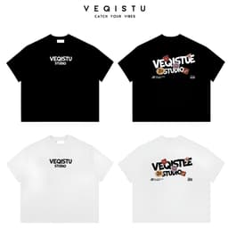 Áo Thun BOXY Local Brand VEQISTU "Tết ICON", Áo Thun Boxy Form Rộng Unisex 250Gsm Cotton 1