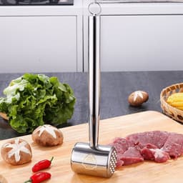 Búa Đập Thịt Inox 304 Hai Đầu, Búa Dầm Thịt Đa Năng 4