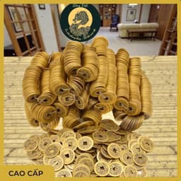 Đồng xu cổ âm dương RỒNG VIỆT - Xu gieo quẻ mang cát tường, thu hút tài lộc, thần tài. 1