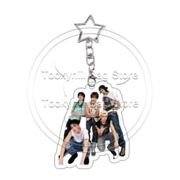 Kawaii Kpop IdolC2ORTIS Acrylic Keychain AMES JUHOON MARTIN SEONGHYEON KEONHO Keyring Decoration B 5