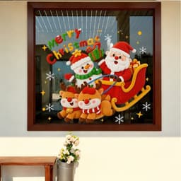 [HỎA TỐC] Decal Dán Kính ,Trang Trí Giáng Sinh Noel, NHẬN DECOR MẪU THEO YÊU CẦU 5