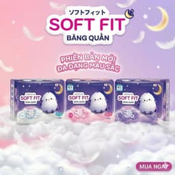 Băng Vệ Sinh Nữ Dạng Quần Diana Soft Fit Size SM/ L-XL/ML 12 + 4 miếng - Siêu Mỏng 0.3cm 4