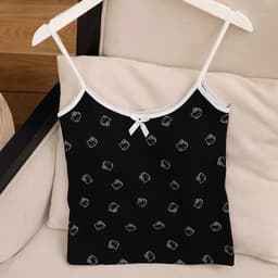 < Rẻ Vô Địch Có Đệm Mút > sét bộ quần dài chun màu đen trơn + mix áo 2 dây ĐỆM MÚT mèo FULL áo MAROC -thubio99 8
