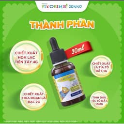** Fitobimbi Sonno – Bé ngủ ngon suốt đêm, không quấy khóc, giấc ngủ an lành từ thảo mộc <BUNBUN SHOP2 $ 4