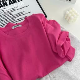 Áo thun , áo 3158 cotton khô, áo thun nữ form rộng nam nữ tay lỡ mẫu trơn unisex -chữ POPOP 9
