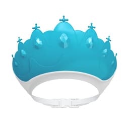 Mũ gội đầu cho bé, nón tắm trùm đầu viền silicon đa năng cao cấp chống nước, xà phòng tắm vào tai mắt mũi của trẻ em 9