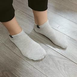 Tất nam nữ cổ ngắn, vớ nam 4 màu trơn cơ bản chất liệu cotton khử mùi kháng khuẩn 5