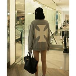Áo Thun phông Tay Dài THÀNH GIÁ CHỮ THẬP BIG logo l66 in 5D longtee boxy dáng rộng nam nữ  LONGSLEEVE AM126 4