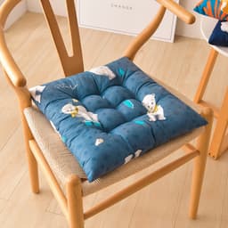 Đệm Ngồi Ghế 40x40cm Bông PP Mềm Êm Đệm Lót Ghế Ăn Văn Phòng Sofa Họa Tiết Hoa Lá Thú Cưng Dễ Thương 6
