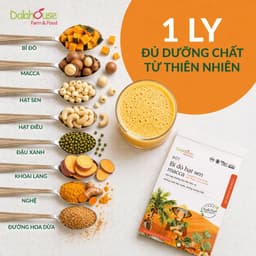 [Combo 3 sản phẩm] Bột Rau Củ Mix Hạt Dalahouse Sấy Thăng Hoa hiện đại, thơm ngon bổ dưỡng- Túi 300g 9