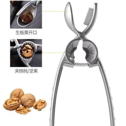 Dụng cụ mở hạt dẻ Quả óc chó Kẹp bóc vỏ Hạt dẻ Dụng cụ tiện dụng Kéo Kìm Mặt số mở Vỏ hộ gia đình Dụng cụ bóc vỏ hạt dẻ thô 8