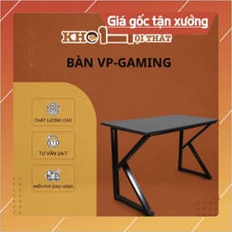 Bàn làm việc chân chữ K chắc chắn 120x60 cao 75cm chân sắt mặt gỗ mdf 17ly 1