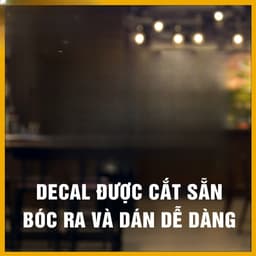Decal TRANG TRÍ TIỆM NAIL - TIỆM TÓC - SPA - DÁN NÊN CỬA KÍNH TƯỜNG (DL9103) 7