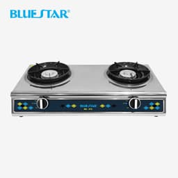 Bếp ga mặt inox BlueStar NS-472v90I, sen bằng inox, có kiềng chắn gió, lửa xanh không hao gas, hạn chế rỉ sét 1
