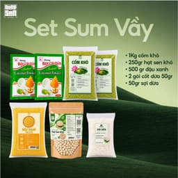 Nguyên Liệu Nấu Xôi Cốm Khô Đặc Sản – Hạt Cốm Dẻo Thơm, Không Phụ Gia Phẩm Màu 8