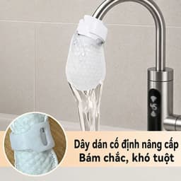 Combo 100 Miếng Bông Lọc Vòi Nước - Thay Mới Tiện Lợi, Lọc Cặn Bẩn Rỉ Sét Cát Mịn, Dùng Cho Vòi Bếp Dưới 2.5cm 5