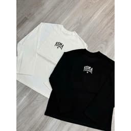 Áo Thun phông Tay Dài STRESSMAMA BIG l66 in 5D longtee boxy dáng rộng nam nữ streetwear LONGSLEEVE AM122 6