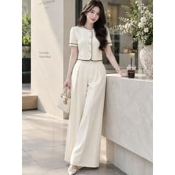 Set đồ nữ xᶖnh N71 : Set bộ xᶖnh,S.M.L.XL thời trang trẻ trung năng động, Đồ du lịch, - Áo, Women 4