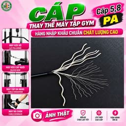 Dây cáp 5.8mm PA chuyên dụng cho máy tập gym(vỏ bọc PA) 1