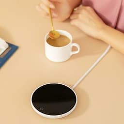 Đế hâm nóng đồ uống XM -Đế giữ nhiệt - Làm nóng 55 độ-Thích hợp mọi loại cốc 6