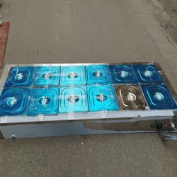 Tủ Hâm Nóng Thức Ăn 10 Khay & 2 Nồi Canh lý tưởng cho quán cơm, bếp ăn công nghiệp, căng-tin trường học, bệnh viện. 6