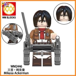 Attack On Titan Đồ Chơi Lắp Ráp Các Nhân Vật Truyện Tranh Đại Chiến Titan (WM6148) 5