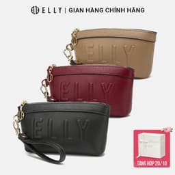 Ví Clutch Nữ Da Thật ELLY EC63 Ví Cầm Tay Dự Tiệc Công Sở Cao Cấp Sang Trọng Thời Trang Chính Hãng 1