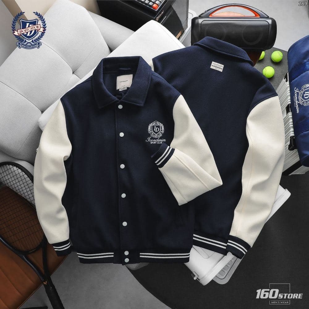 Áo Khoác Nỉ Nam ICONDENIM Belvar Form Regular AKID0289