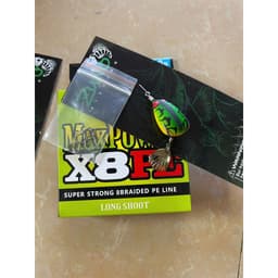 Combo Dây Dù PE X8 MAX POWER 100M + Mồi Chado Sấm Sét – Tặng 2m Leader + Khóa Link 6