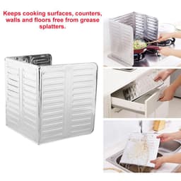 Dụng cụ chắn dầu mỡ/tấm chắn gió cho bếp ga size 32.5*84cm 007991754 4