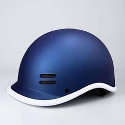 [ĐẠT CHUẨN AN TOÀN] Nón bảo hiểm nửa đầu cá heo cao cấp, free size 54-58cm, chất liệu ABS và EPS  thoải mái 6