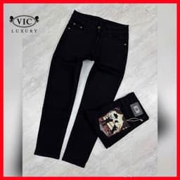 JEAN NAM PHỐI HỌA TIẾT TÚI,KHÔNG CẦN OUTFIT CẦU KỲ,JEAN ĐẸP LÀ ĐỦ CHẤT QJ-1058 VIC 1
