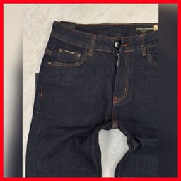 JEAN DENIM XANH, MỘT CHIẾC JEAN TỐI MÀU DÀNH CHO NHỮNG OUTFIT NAM TÍNH,TỐI GIẢN QJ-2007 VIC 4
