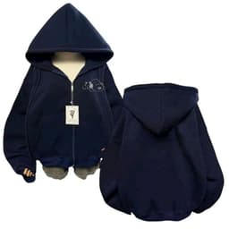 ( RẺ VÔ ĐỊCH ) Áo khoác hoodie zip nỉ dày dặn, freesize nam nữ, gấu bông đáng yêu, giá cực rẻ - qaounisex95! 4