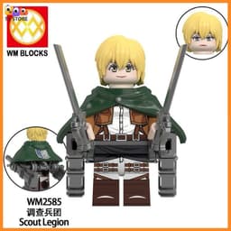 Attack On Titan Đồ Chơi Lắp Ráp Các Nhân Vật Truyện Tranh Đại Chiến Titan (WM6166) 3