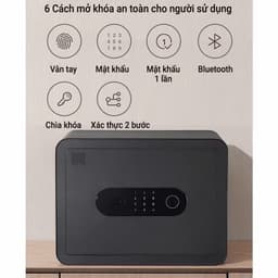 [RẺ VÔ ĐỊCH] Két sắt điện tử vân tay thông minh Miiijia Smart Safe BGX-5/ X1-303 - Mở Khóa Vân Tay | KẾT NỐI WIFI 4
