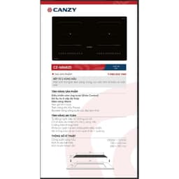 Bếp từ đôi Canzy CZ I68682D I NTC68HN |Model 2026 I Bếp từ inverter I Bếp từ sôi liu riu 6