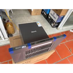 Hút mùi cao cấp BLANC BA7042GTDC | Máy hút tự làm sạch | Thiết kế mới 6 cấp độ hút | Hút khỏe ,êm | Bảo hành 3