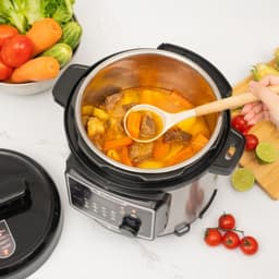 Nồi Áp Suất Điện Đa Năng Kalpen P9 6L Lòng Inox 304 Đa Năng Nấu Nhanh An Toàn 8