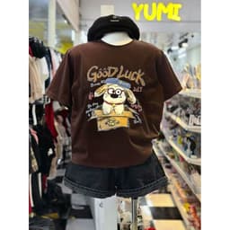 [ XẢ HÀNG ]  TỔNG HỢP CÁC MẪU ÁO THUN PHÔNG COTTON MÁT VÀ THOÁNG KHÍ DỄ THƯƠNG PHÙ HỢP MỌI LỨA TUỔI 7