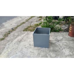 ( D30×R30×C30 ) chậu nhựa composite vuông . chậu trồng cây ban công sân vườn siêu nhẹ siêu bền 8