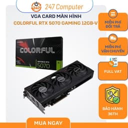 [NEW FULL VAT] VGA CARD MÀN HÌNH Colorful GeForce RTX 5070 Gaming 12GB-V - CHÍNH HÃNG BẢO HÀNH 3 NĂM 1