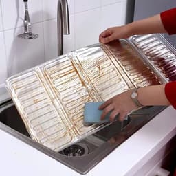 Dụng cụ chắn dầu mỡ/tấm chắn gió cho bếp ga size 32.5*84cm 007991754 8