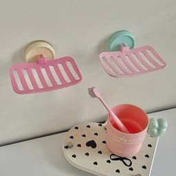 Kệ Để Xà Phòng Hút Chân Không Nhỏ Gọn, Dán Tường Không Khoan, Chống Nước, Chịu Lực Tốt VOICON-[SS67] 5