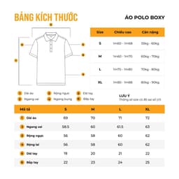 Áo Polo Nam ICON AM Parallel Form Boxy PLID0310 3