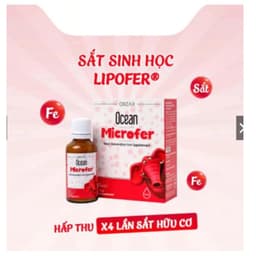 Ocean Microfer (30ml) Sắt hữu cơ nhỏ giọt,bổ sung sắt và cải thiện thiếu máu do thiếu sắt,i> BUNBUN SHOP 2
