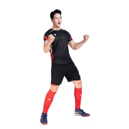 [Chính hãng JustPlay có in sau lưng] Quần áo bóng đá,đồ đá banh Pegasus màu đen Chất vải CSM cao cấp 6